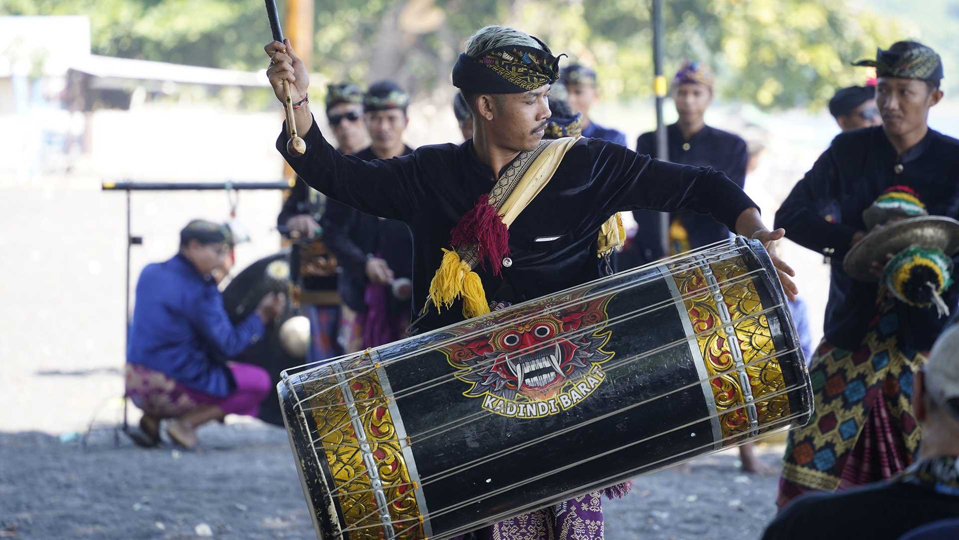 Indonesian drummer